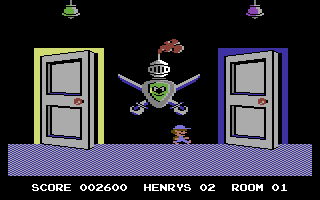 Henry's House screenshot 5 for Commodore 64